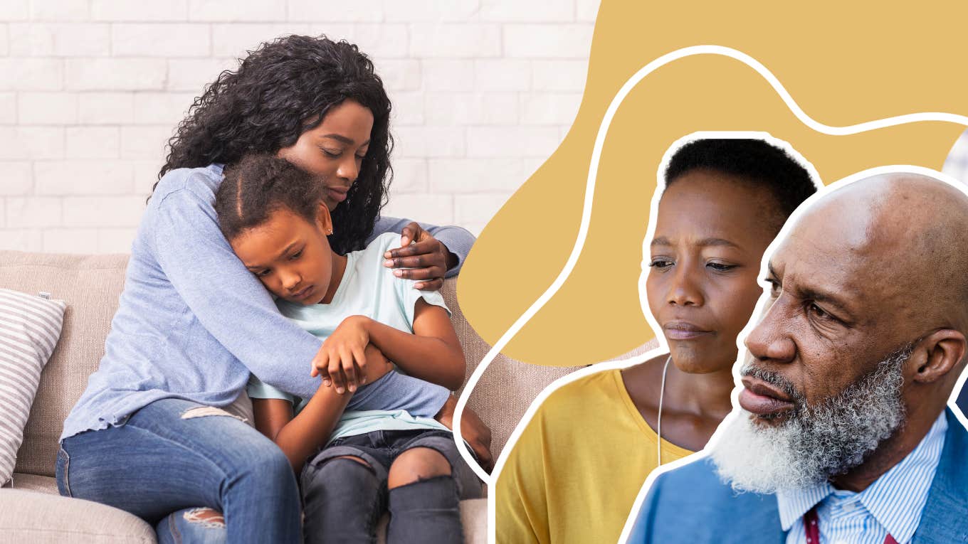 My Parents Have Never Met My Daughter — On Purpose Mom holding her daughter