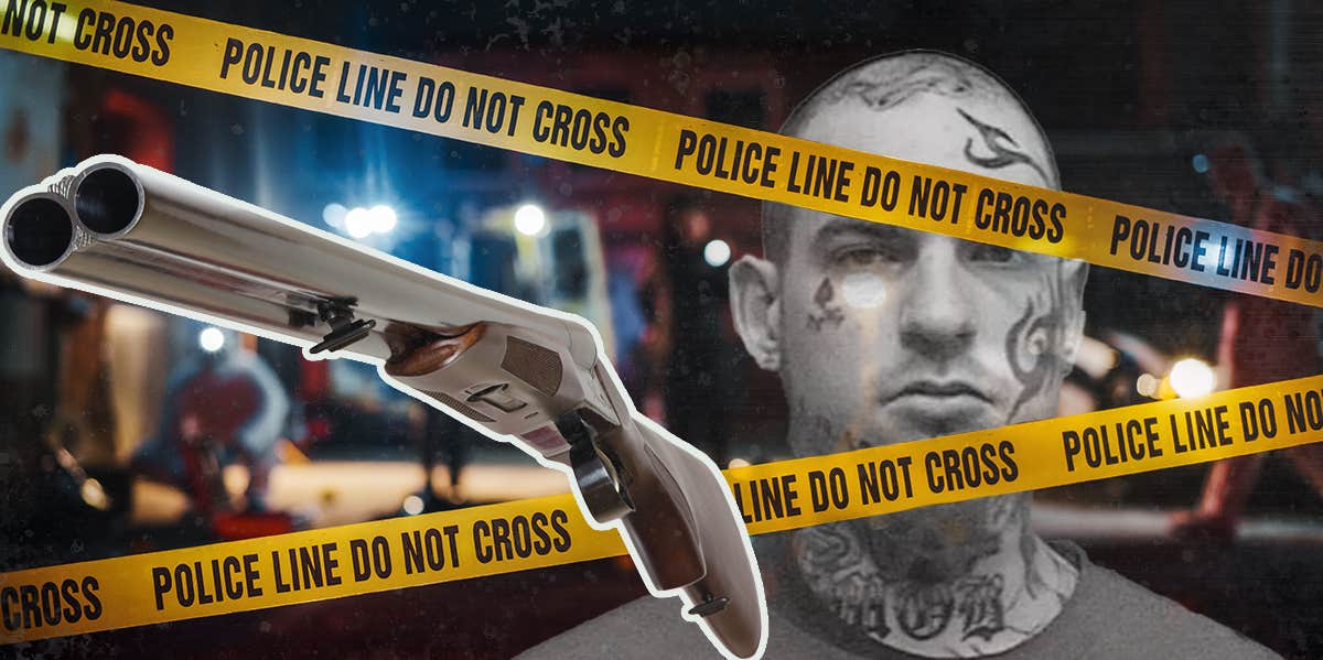 My Son Was Convicted Of First-Degree Murder mugshot of man with face tattoos