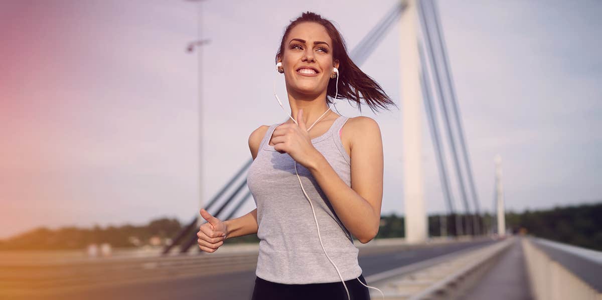 I Was In A Mental Health Hospital: The Exercise That Changed My Life for the Better woman jugging