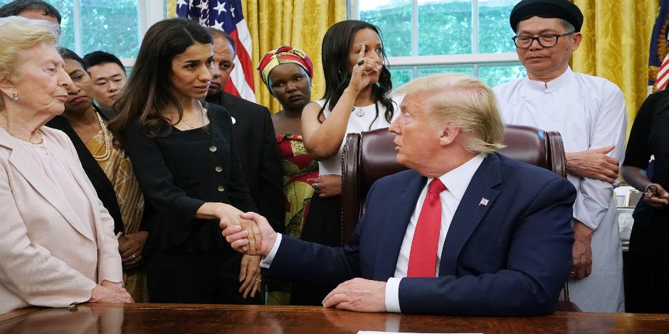 Who Is Nadia Murad? New Details On The Woman Who's Family Killed By ISIS And Her Meeting With Donald Trump Who Is Nadia Murad? New Details On The Woman Who's Family Killed By ISIS And Her Meeting With Donald Trump