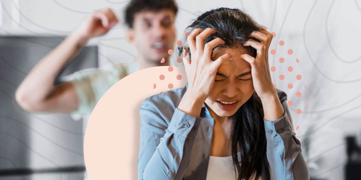 3 Infuriating Things To Expect When Breaking Up With A Narcissist Man arguing with his girlfriend