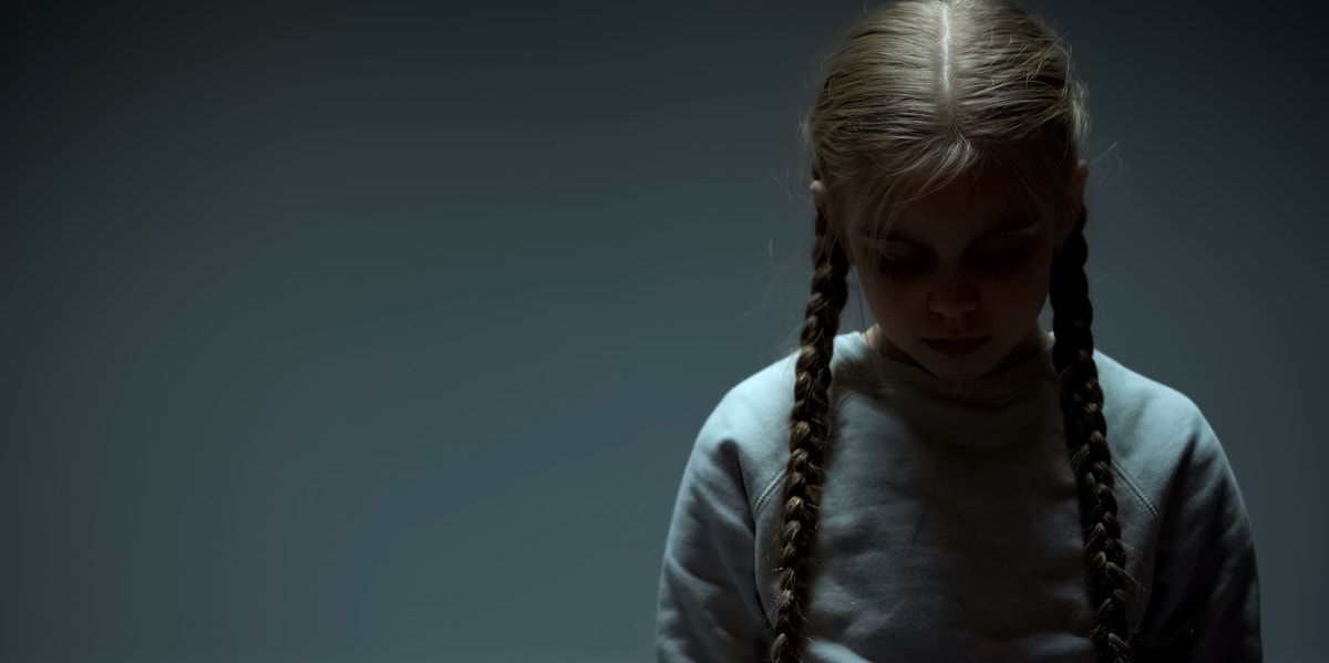 Narcissist Parents Leave You Too Little and Too Much Space sad girl