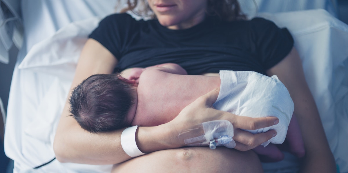 New Motherhood Wrecked Me mother holding newborn baby