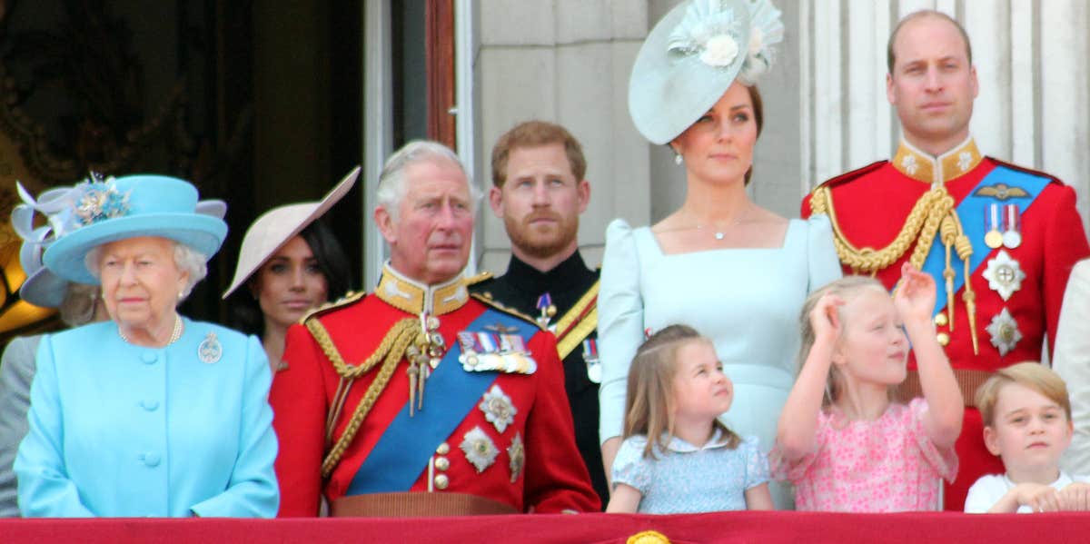 Queen Elizabeth, Prince Charles, Kate Middleton, Prince William