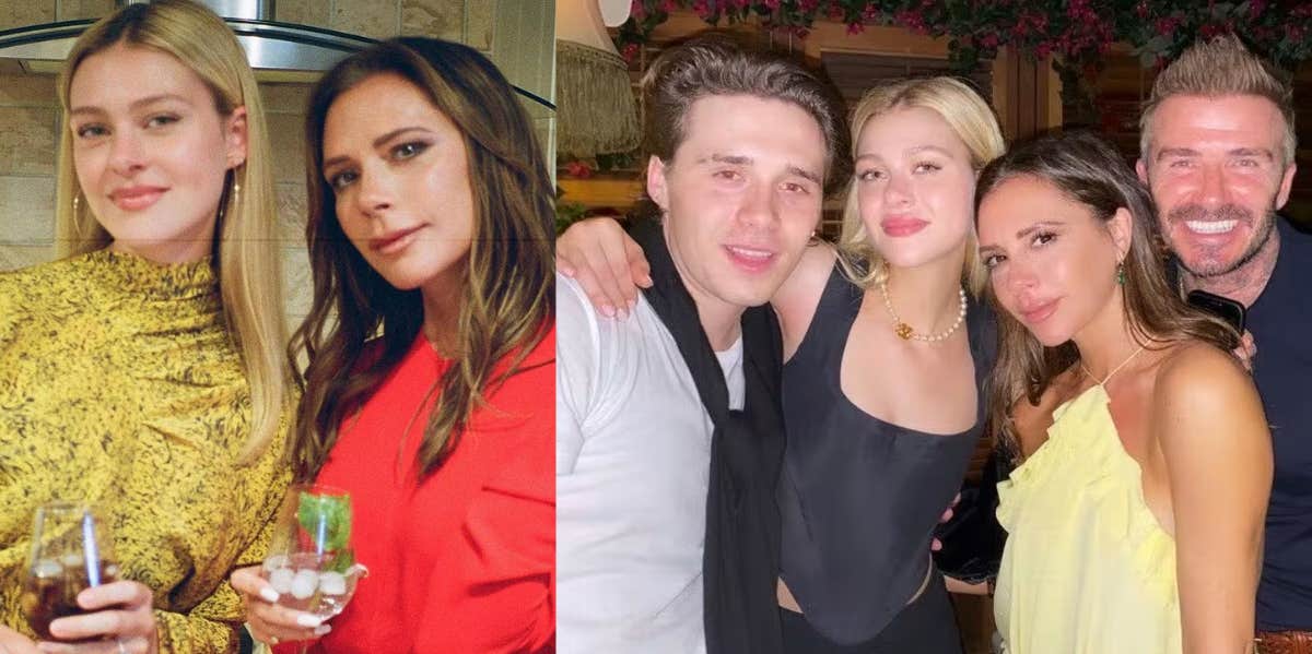 Nicola Peltz, Brooklyn Beckham, David Beckham, Victoria Beckham