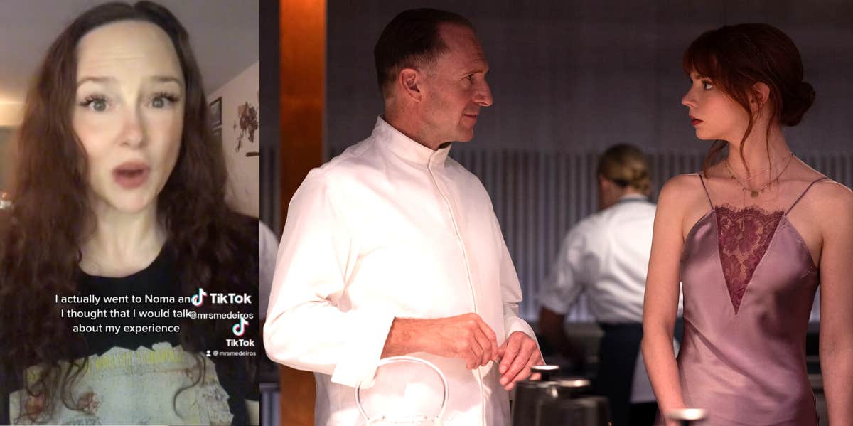 Noma Customer Reveals Fine Dining Experience Similar To 'The Menu' Film TikTok, The Menu