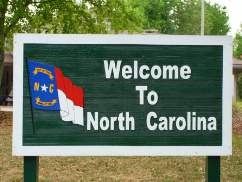 welcome to north carolina