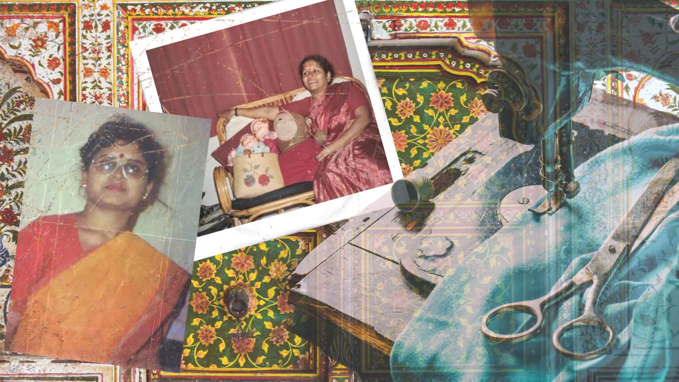 Nostalgia Came Packaged in Meters Of Fabric Authors Mother, memory lane