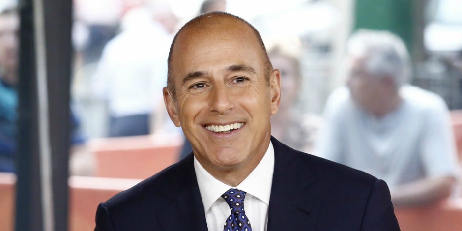 Matt Lauer fired from NBC, sexual misconduct Matt Lauer fired from NBC, sexual misconduct