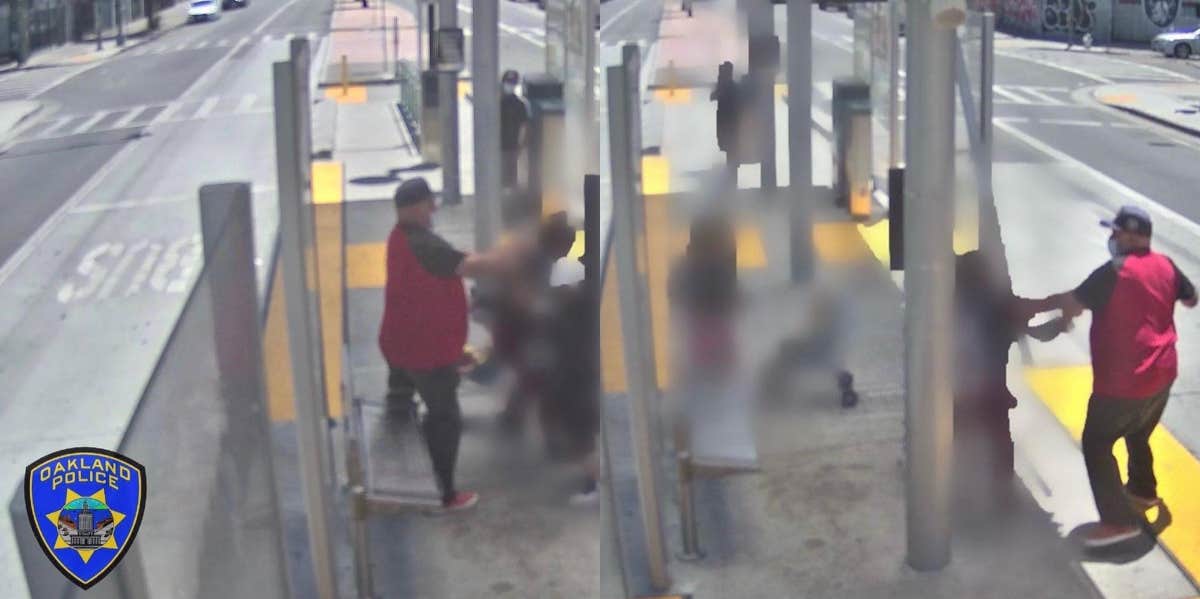 Stranger Caught Trying To Snatch Toddler From Mom At Bus Stop Oakland kidnapping