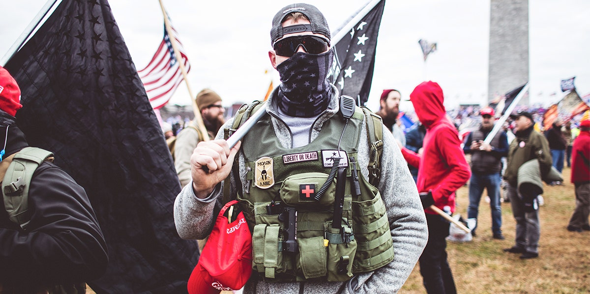 Participant in the Jan 6 Capitol riots