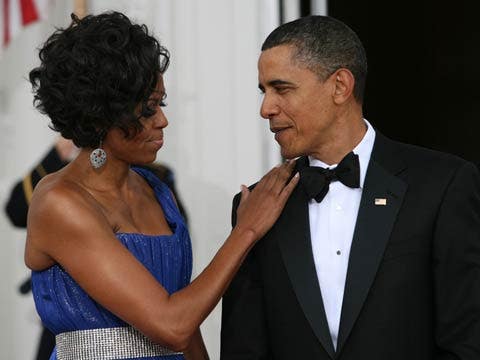 president barack and first lady michelle obama