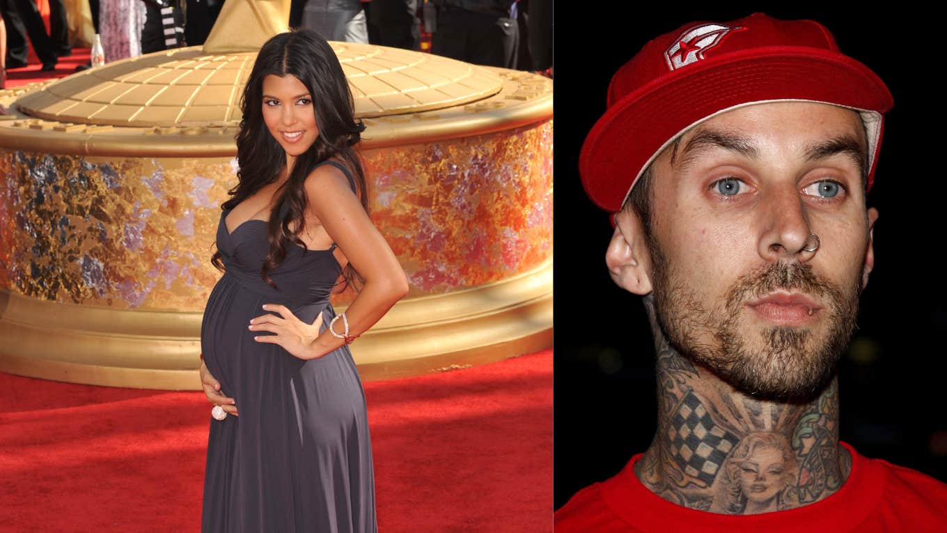 Kourtney Kardashian, Travis Barker 