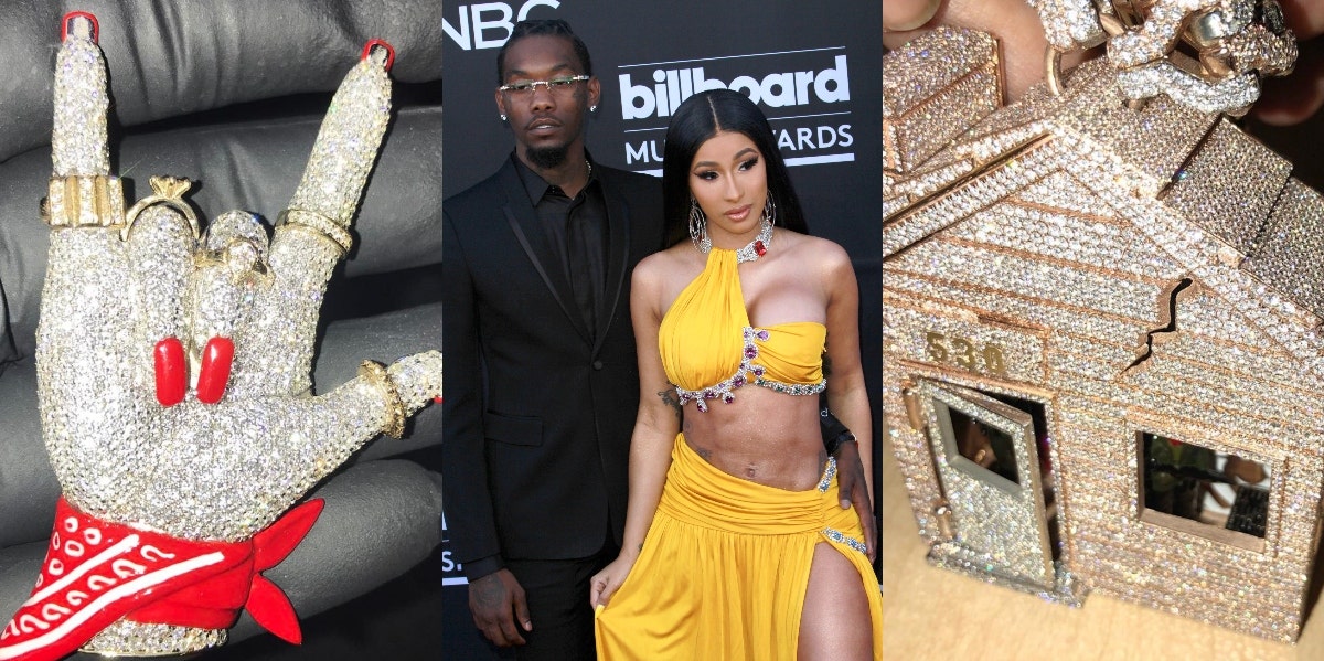 Offset, Cardi B, expensive gifs