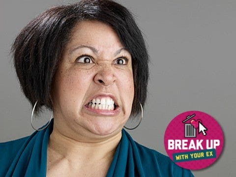 Can you let go? angry black woman