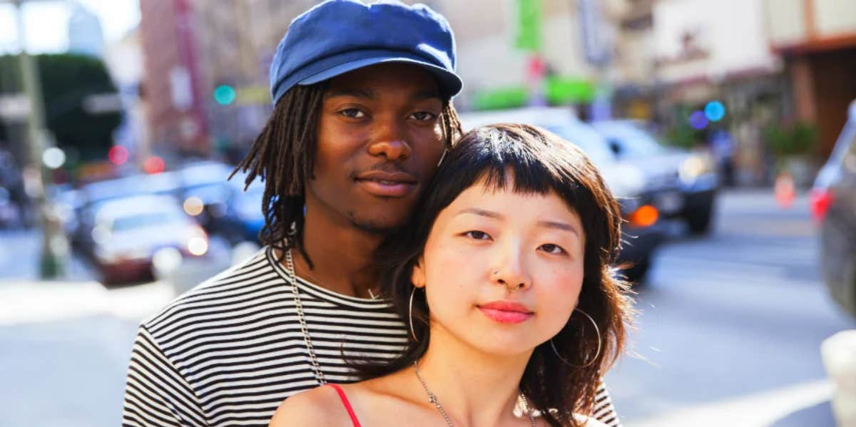 Why It's Okay If You're Not Ready To Move In Together couple hugging