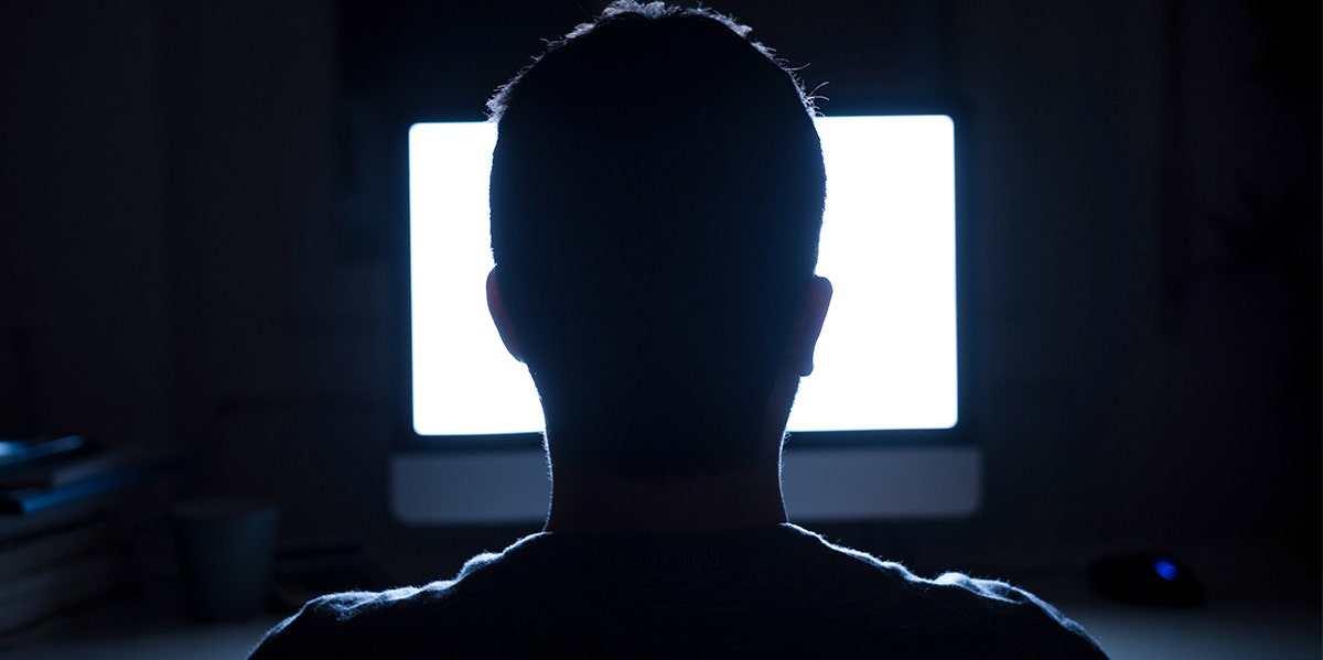 How An Online Dating Site Helped One Man Convict A Murderer man in shadow with shades open