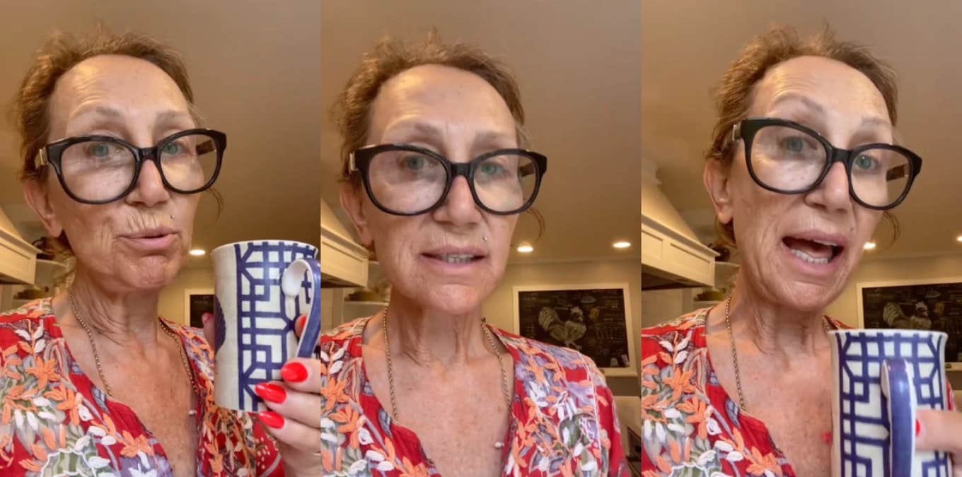 62-Year-Old Woman Reveals The Best Thing About Aging Is That Men Aren't Attracted To Her saffy tiktok best thing about aging