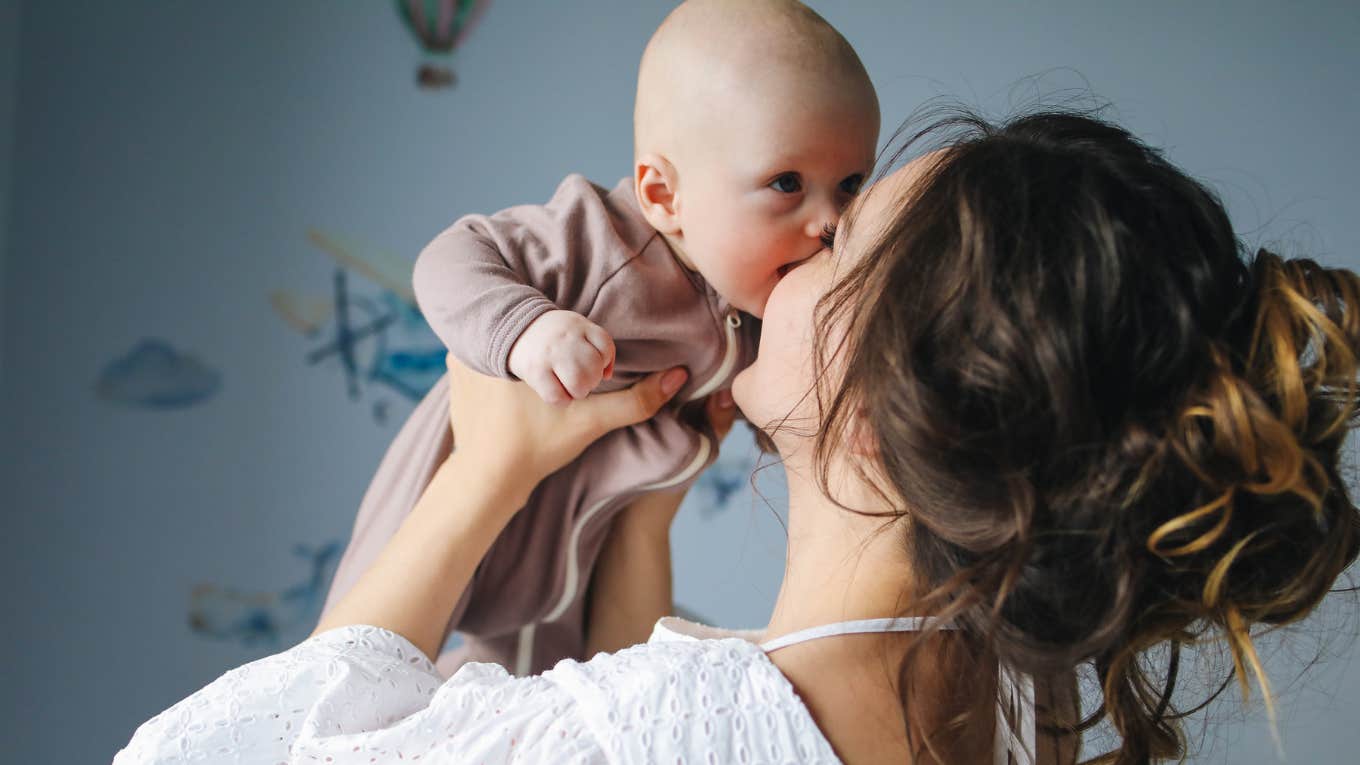 mom with their baby