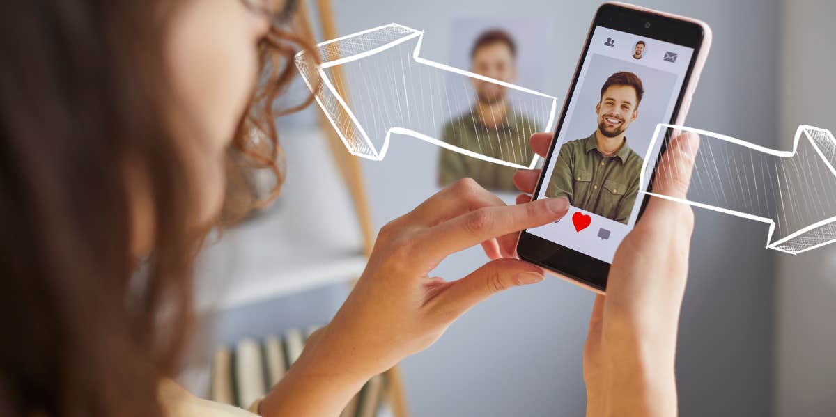 9 Simple Ways Not To Turn Women Off Online Woman on a dating app