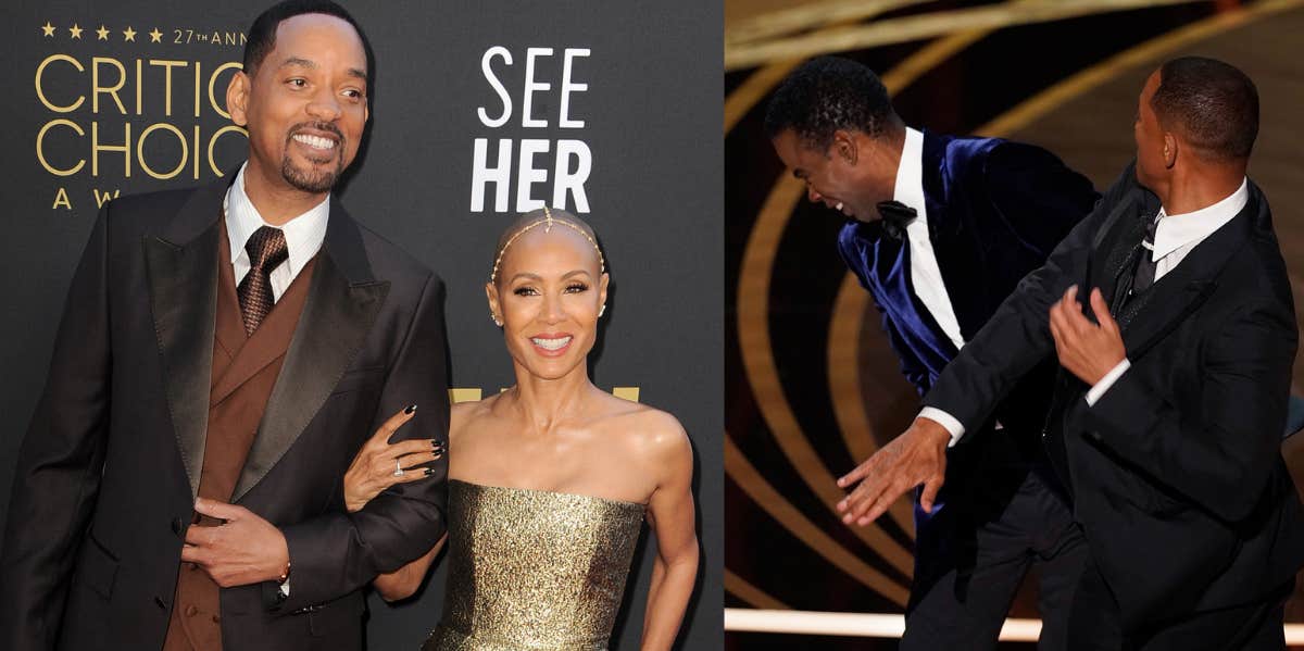 Will Smith, Jada Pinkett, Chris Rock slap