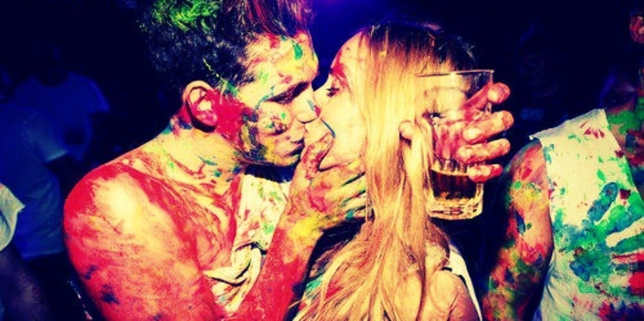 paint kiss