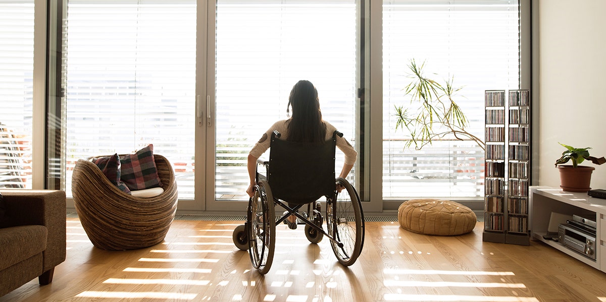 woman in wheelchair 