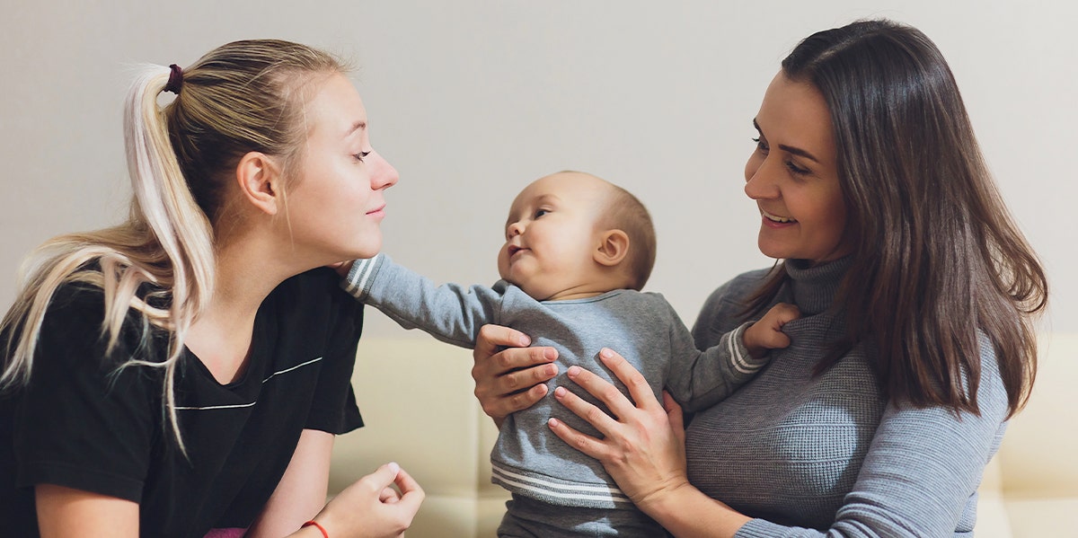 baby with two moms