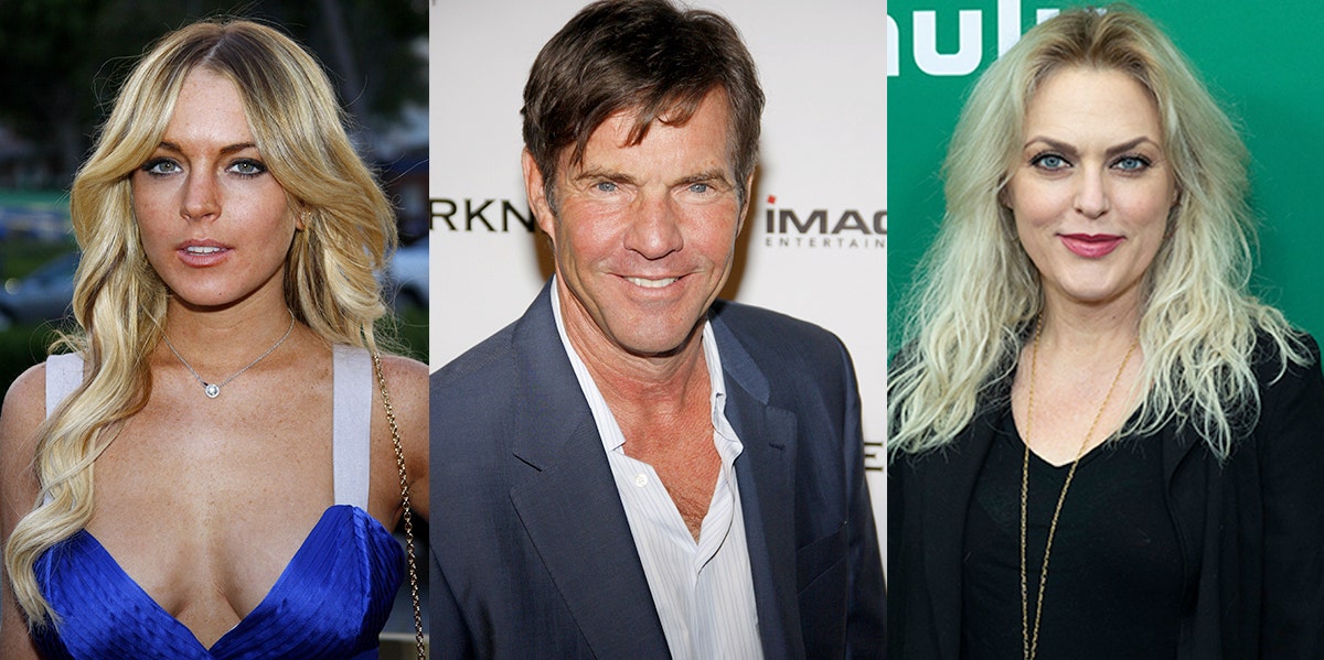Lindsay Lohan, Dennis Quaid, Elaine Hendrix lindsay-lohan-dennis-quaid-elaine-hendrix