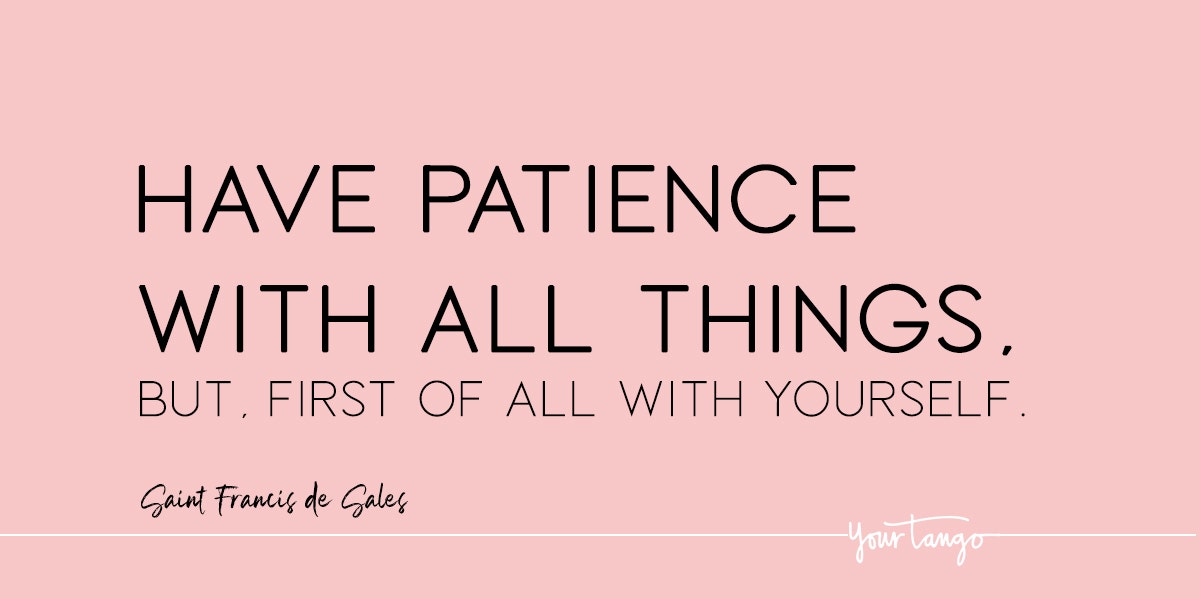 Saint Francis de Sales patience quote