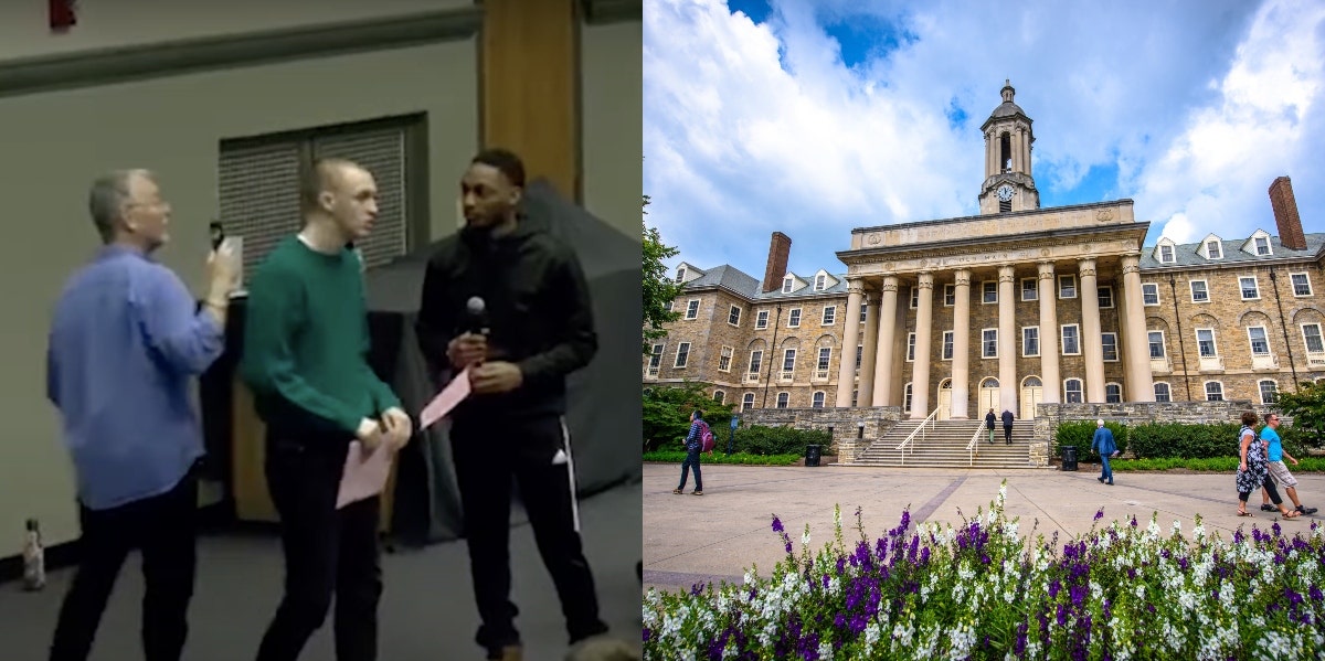 Viral Video Of Penn State Professor Making White Student Stand Up To Demonstrate Systemic Racism Penn State University