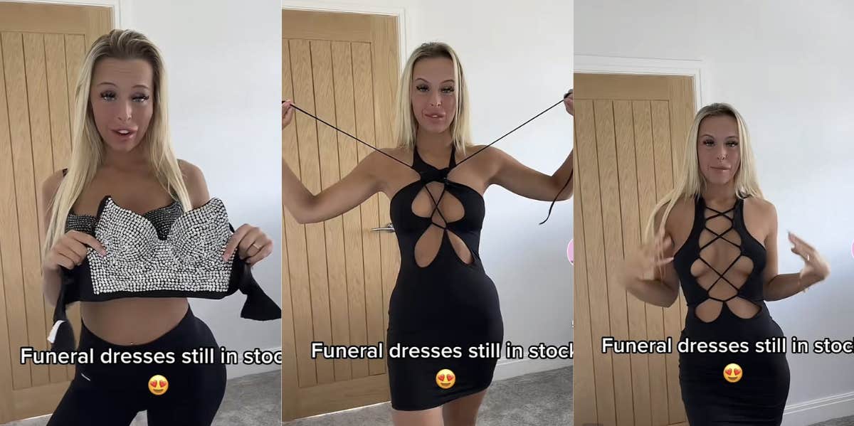 Model, TikTok, dress