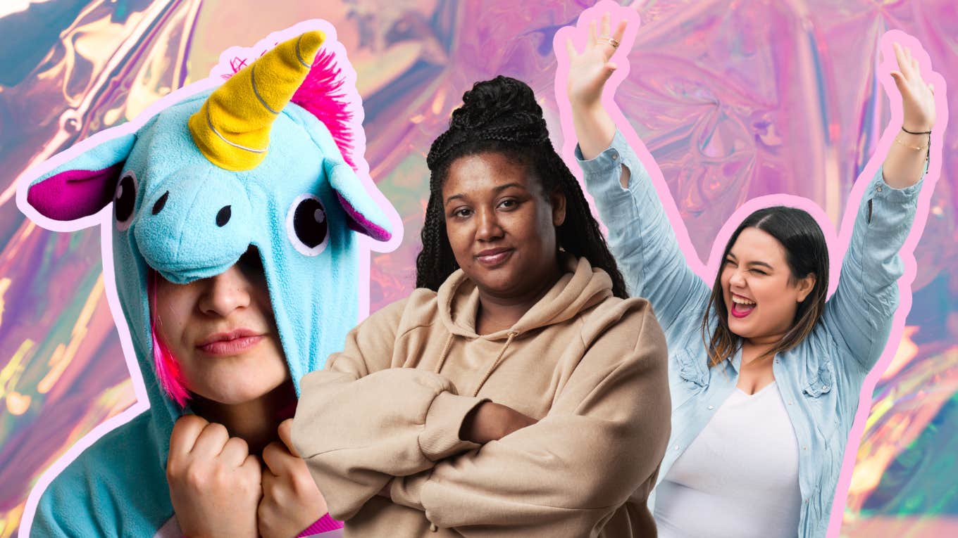 People Share Conventionally Unattractive Things They Actually Love About Others Woman celebrating