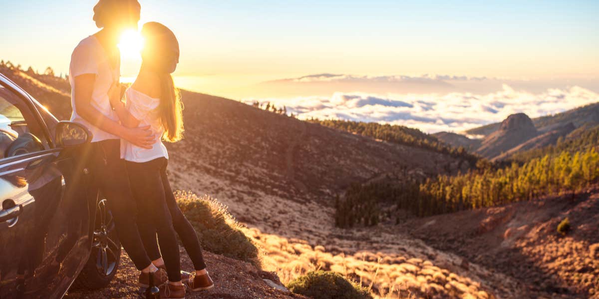 couple in sunlight