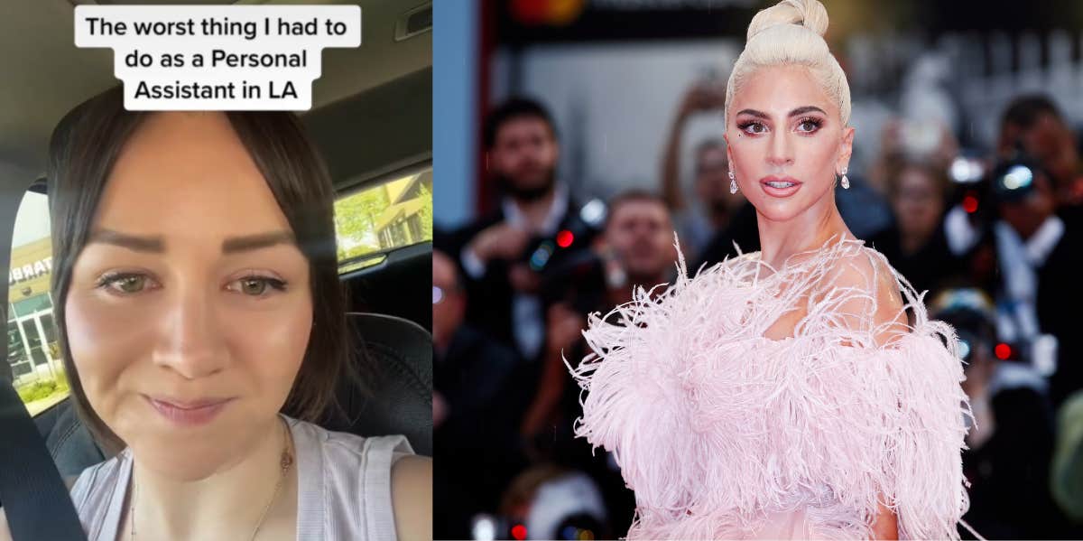 TikToker Reveals 'The Worst Thing' She Had To Do As A Personal Assistant In Los Angeles TikTok, Lady Gaga