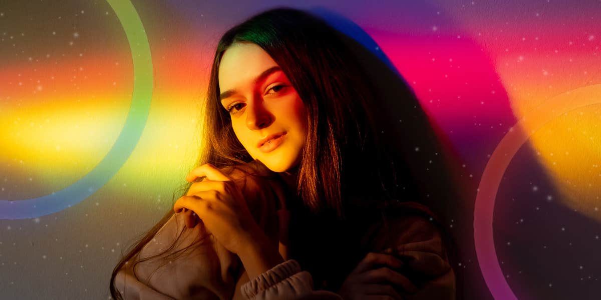 What Your Favorite Color Says About You And Your Personality colorful woman