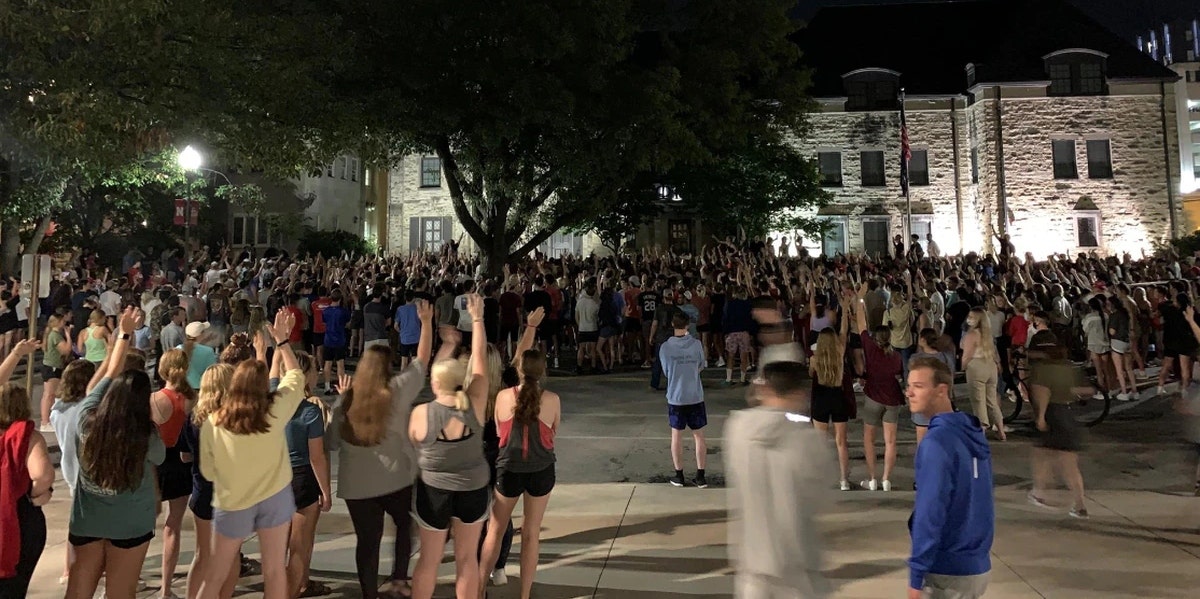 What Happened At UNL FIJI? Students Protest Sexual Assault At Phi Gamma Delta Phi Gamma Delta FIJI UNL Protest