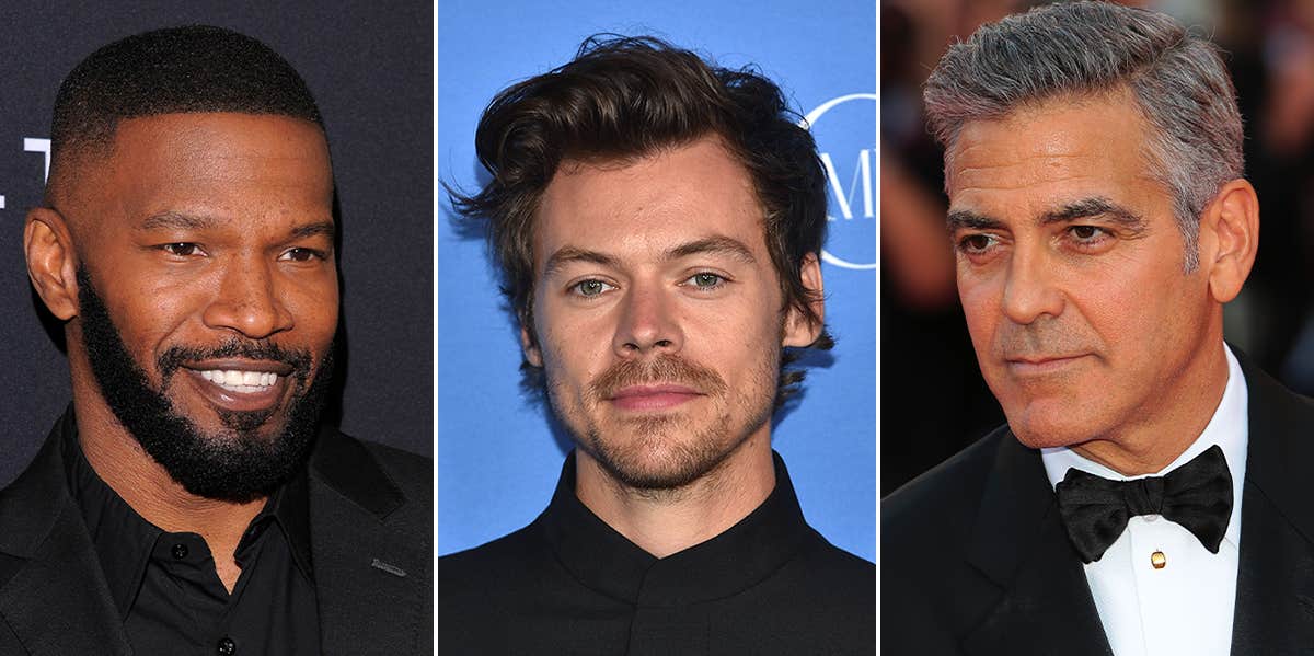 jamie foxx, harry styles, george clooney