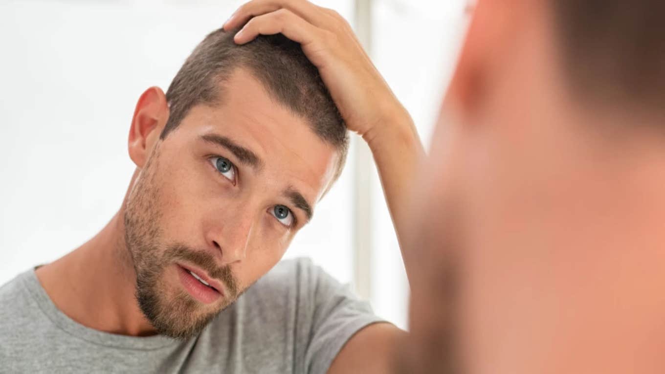 13 Phrases Emotionally Healthy Men Will Never Say man looking in the mirror