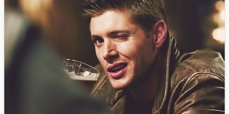 dean winking