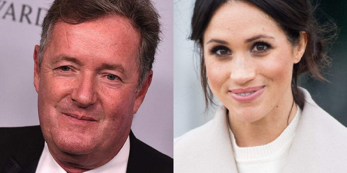 Piers Morgan and Meghan Markle