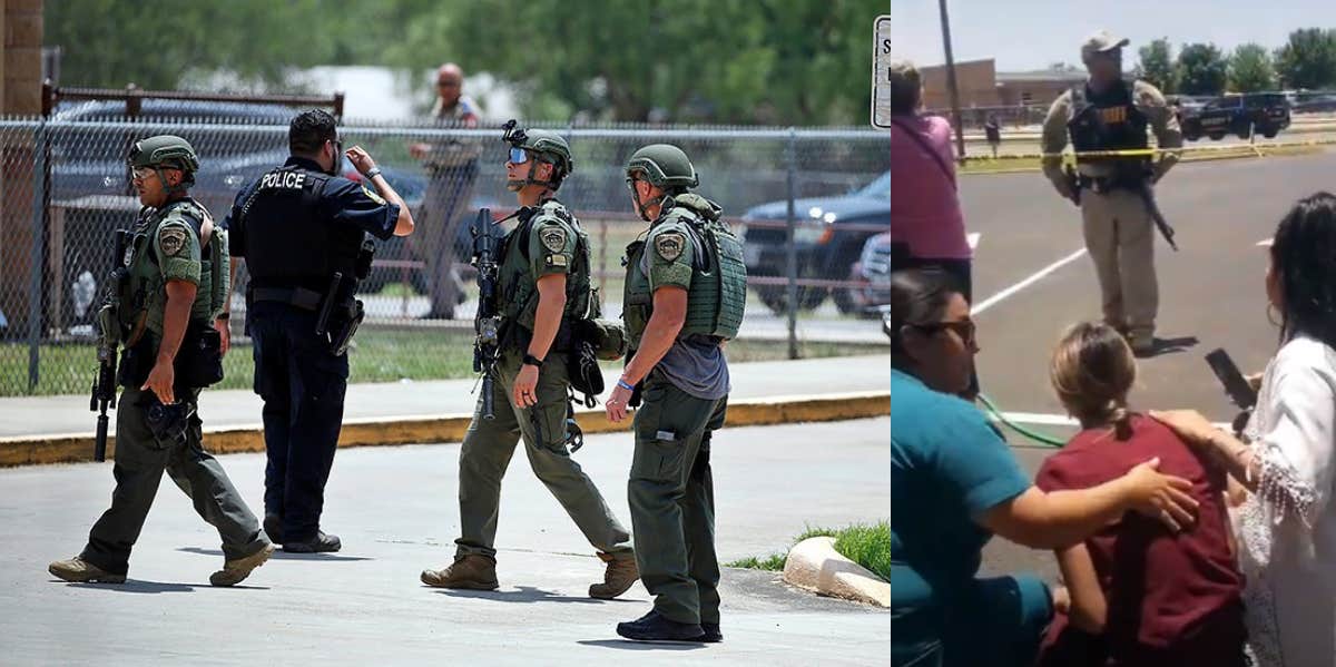 Police Allegedly Enter Robb Elementary School To Save Their Own Children Before Stopping The Shooter Police Admit To Saving Their Children Before Stopping Shooter At Uvalde Shooting