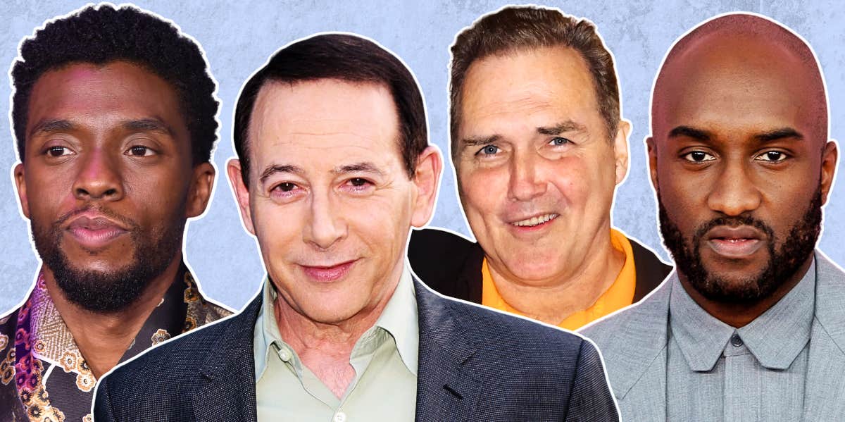 The Power Of Keeping Your Health Battles To Yourself Chadwick Boseman, Paul Reubens, Norm MacDonald, Virgil Abloh