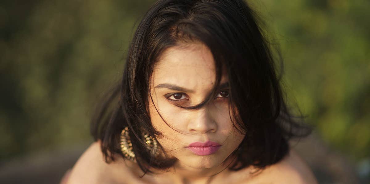 The Power Of The Unhinged Woman angry woman