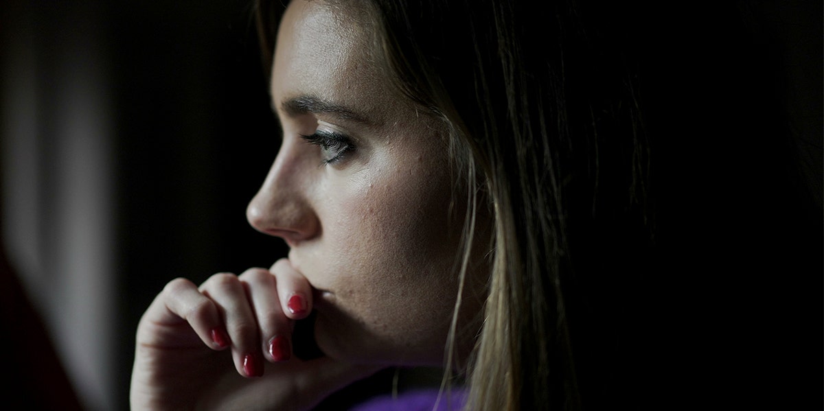 woman praying