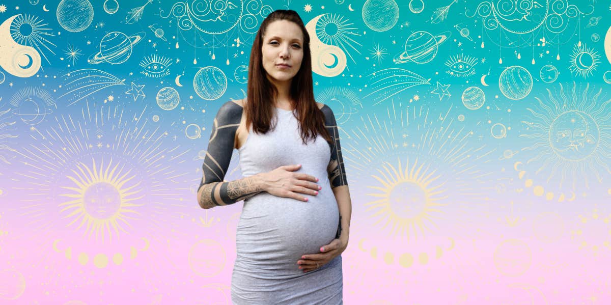 pregnant woman and zodiac signs