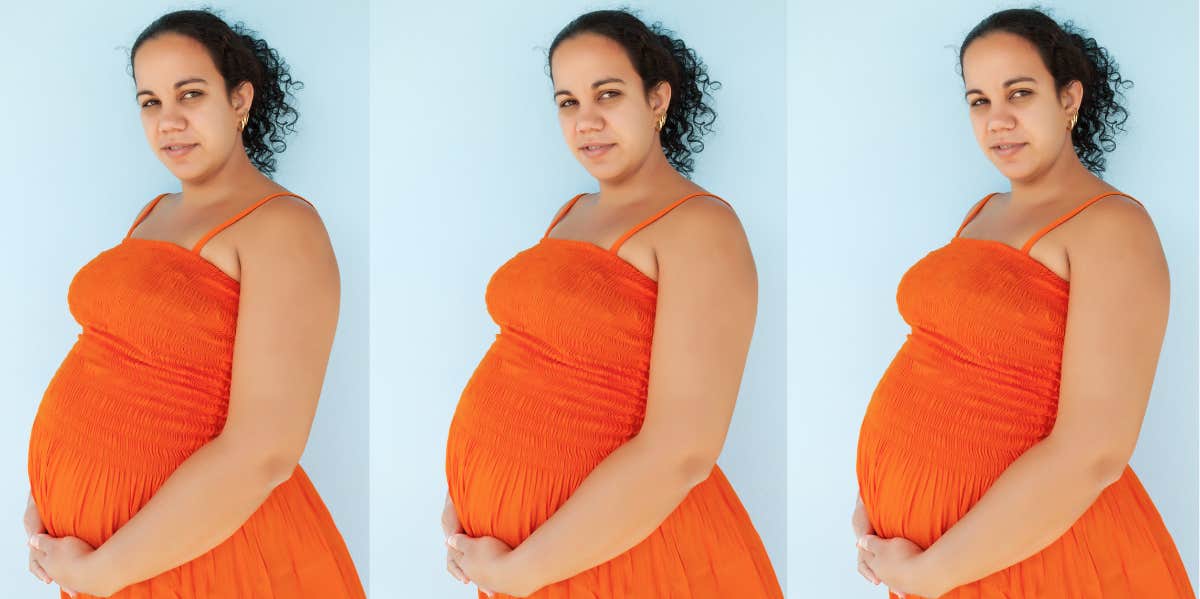 Woman's Weight Slammed by Mother-In-Law at Baby Shower Pregnant woman