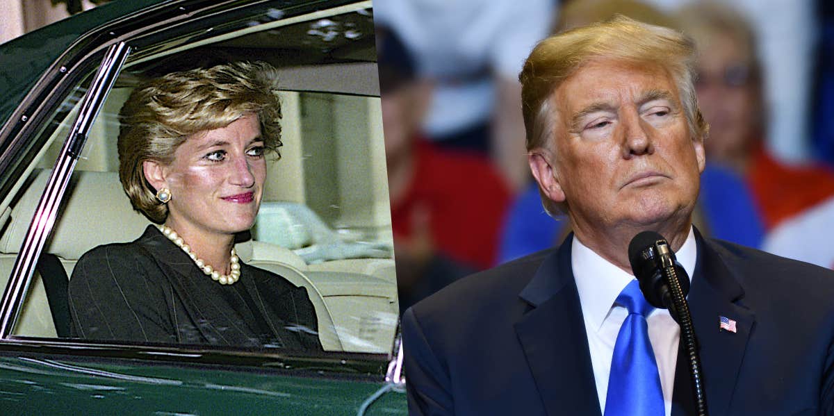 Inside Donald Trump's Attempts To Date Princess Diana Princess Diana, Donald Trump