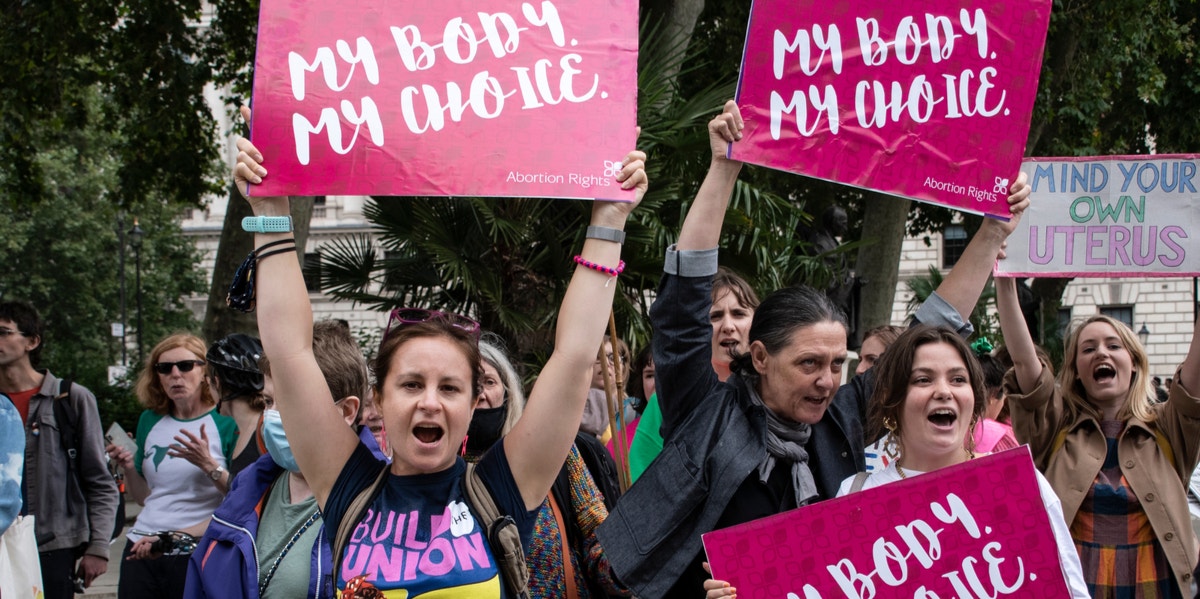 I Am Thinking Today About the Women in Texas pro abortion protest