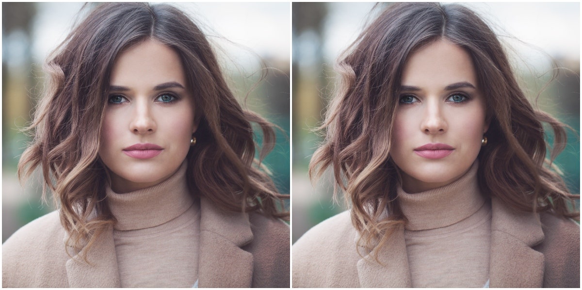 professional values double image of professional-looking woman